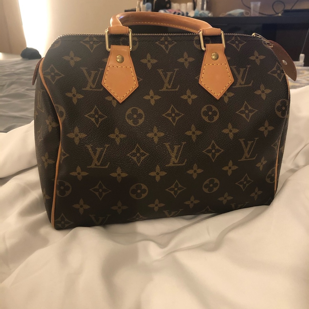 Louis Vuitton monogram speedy 25 bag
